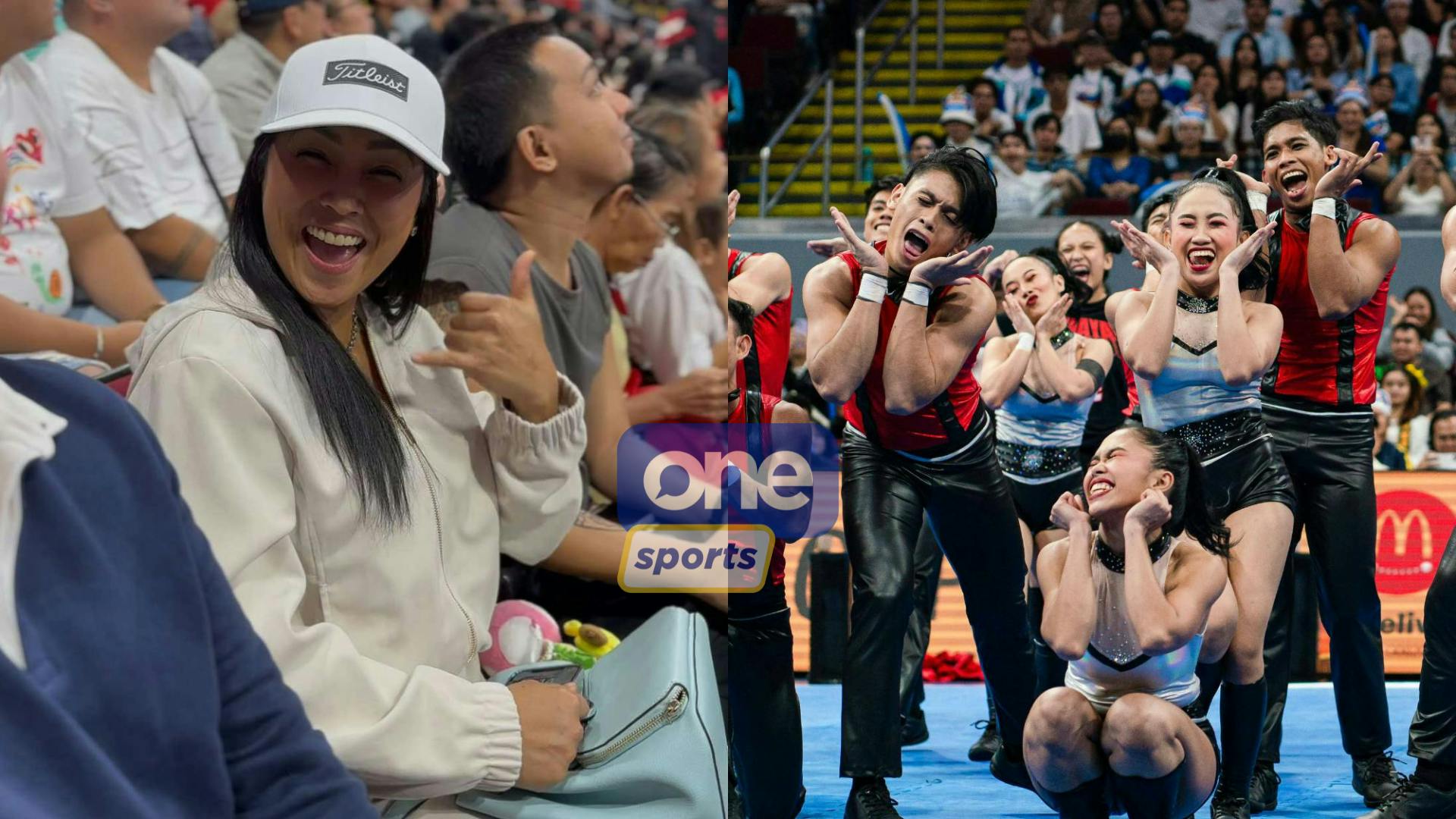 UE performs SexBomb-inspired routine in UAAP CDC with Rochelle Pangilinan in attendance